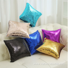 Sequin magic flip two-color pillow case